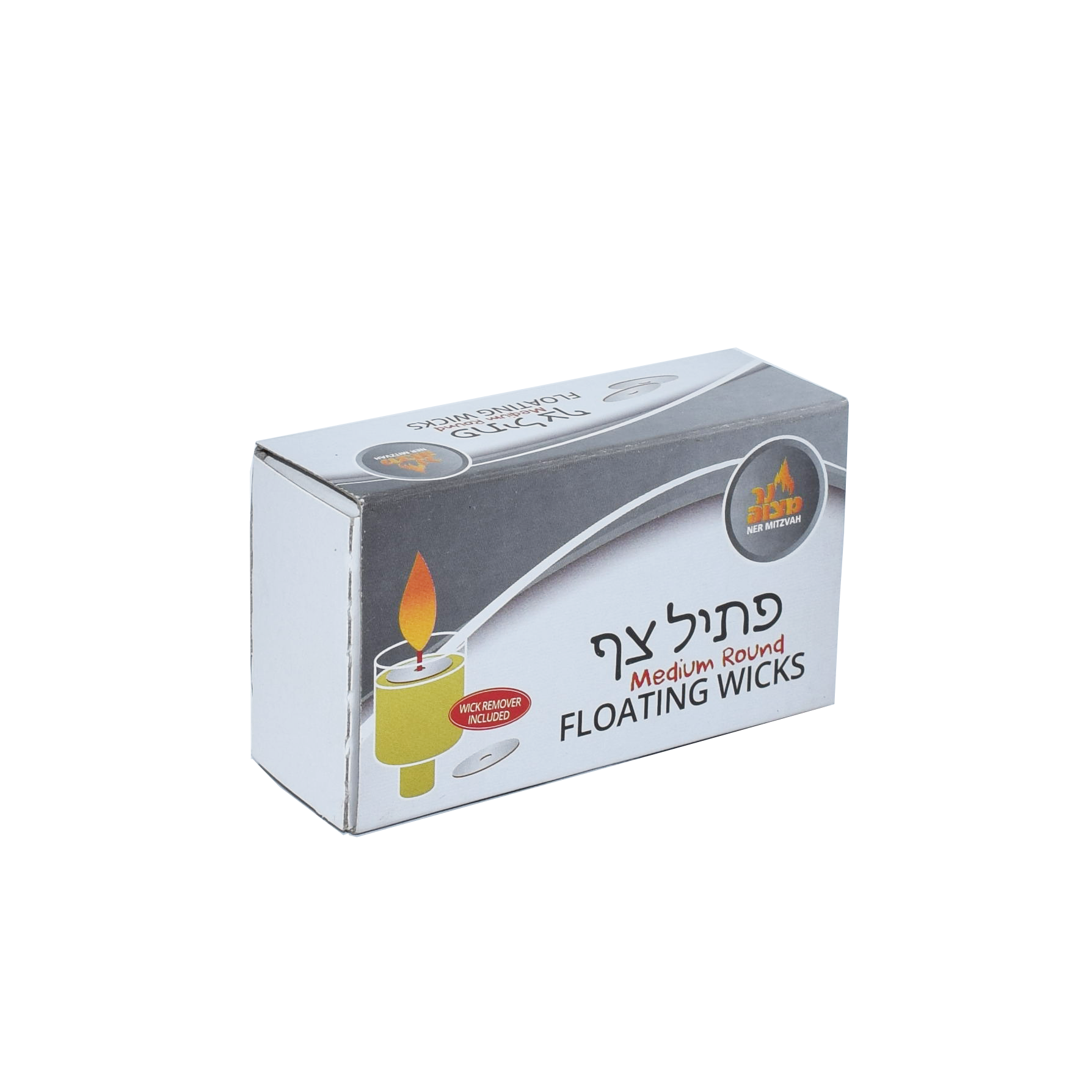 Medium Round Floating Oil Wicks, 50 Pcs.