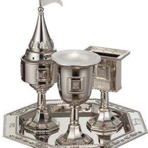 Set Havdallà in peltro