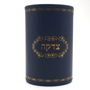 Kuppà similpelle blu